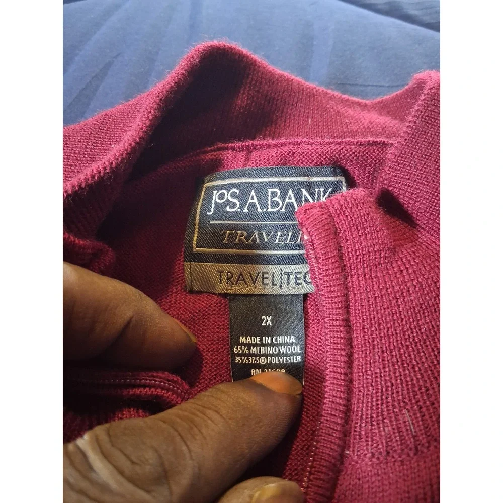 Jos. A. Bank Traveler Travel Tech Merino Wool Blend Sweaters Mens 2X Lot of 3